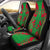 Vanuatu Car Seat Covers - Vanuatu Coat Of Arms Polynesian Tattoo Flag Universal Fit Greeen-Red - Polynesian Pride