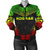 Kosrae Polynesian Chief Women'S Bomber Jacket - Reggae Version Reggae - Polynesian Pride