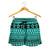 Polynesian Tattoo Tribal Turquoise Women's Short - Polynesian Pride