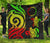 Cook Islands Premium Quilt - Reggae Tentacle Turtle - Polynesian Pride