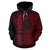 Wallis nd Futuna Polynesian Custom Hoodie Coconut Red - Polynesian Pride