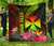 Wallis and Futuna Polynesian Personalised Premium Quilt - Hibiscus and Banana Leaves - Polynesian Pride