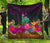 New Caledonia Polynesian Premium Quilt - Summer Hibiscus - Polynesian Pride