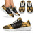 Society Islands Sport Sneakers - Polynesian Tattoo Gold White - Polynesian Pride