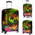 Tonga Polynesian Luggage Covers - Hibiscus and Banana Leaves - Polynesian Pride