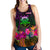 Tuvalu Women's Racerback Tank - Summer Hibiscus - Polynesian Pride