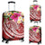 Fiji Polynesian Luggage Covers - Summer Plumeria (Red) - Polynesian Pride