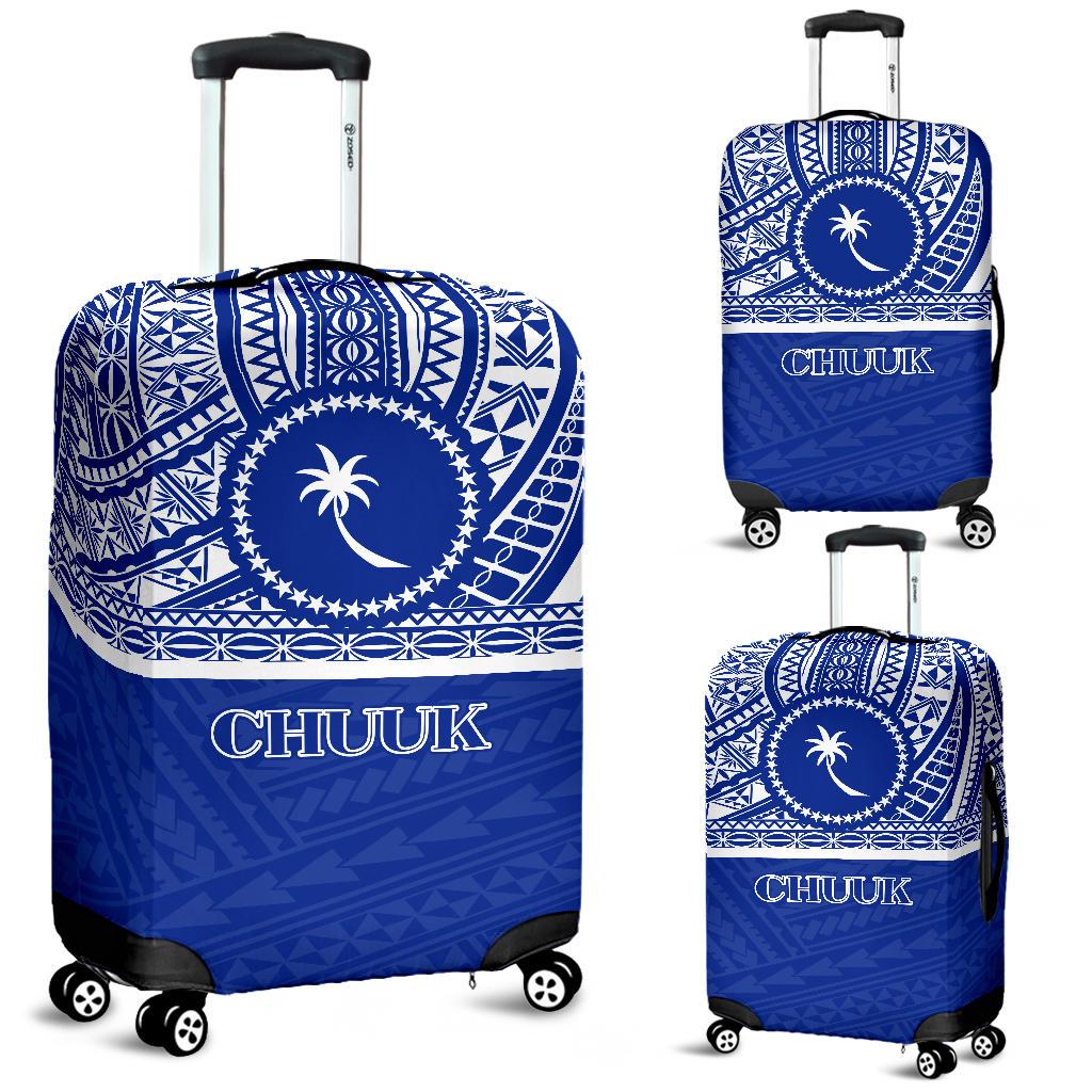 Chuuk Luggage Covers - Blue Version Blue - Polynesian Pride