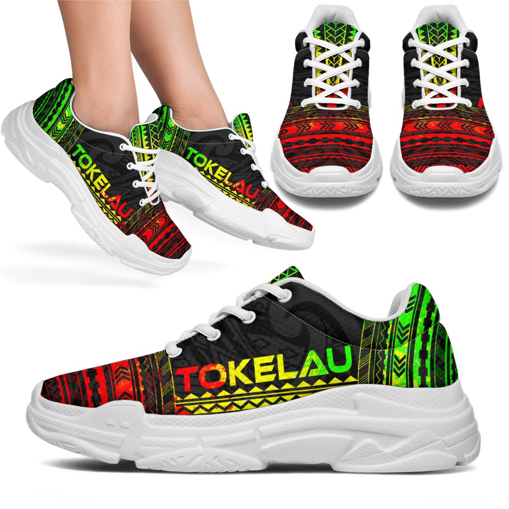 Tokelau Chunky Sneakers - Polynesian Chief Reggae Version - Polynesian Pride