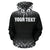 Vanuatu All Over Custom Hoodie Black Fog Style - Polynesian Pride