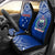 Samoa Car Seat Covers - Samoa Flag Coat Of Arms Polynesian Tattoo Fog Blue Universal Fit blue - Polynesian Pride