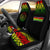 Palau Custom Personalised Car Seat Covers - Palau Seal Fog Reggae Style Universal Fit Reggae - Polynesian Pride