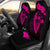 Hawaii Hibiscus Banzai Surfing Car Seat Cover Pink - Polynesian Pride