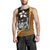 Yap Micronesia Men's Tank Top Gold - Turtle With Hook - Polynesian Pride