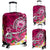 Samoa Luggage Covers - Turtle Plumeria (Pink) - Polynesian Pride