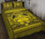 Hawaii Polynesian Pele Mauna Kea Quilt Bed Set Yellow Yellow - Polynesian Pride