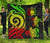 Samoa Premium Quilt - Reggae Tentacle Turtle - Polynesian Pride