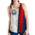 Hawaii Kakau Flag Polynesian Women's Racerback Tank - Polynesian Pride