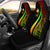 Papua New Guinea Car Seat Covers - Reggae Polynesian Tentacle Tribal Pattern Universal Fit Reggae - Polynesian Pride