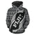 Fiji Polynesian Hoodie Tapa Pattern Rugby Ball - Polynesian Pride