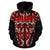 Hawaii Hoodie Polynesian Tattoo Red - Polynesian Pride