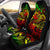 Vanuatu Polynesian Car Seat Covers - Reggae Shark Polynesian Tattoo Universal Fit Reggae - Polynesian Pride