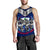 Samoa Men's Tank Top Siva Tau Blue - Polynesian Pride