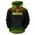 Niue Polynesian Hoodie Fog Reggae - Polynesian Pride