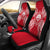 Federated States Of Micronesia Polynesia Car Seat Cover - F S M Seal Map Red White Universal Fit Red - Polynesian Pride