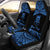 Tuvalu Polynesian Custom Personalised Car Seat Covers - Pride Blue Version Universal Fit Blue - Polynesian Pride