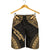 Marquesas Islands Men's Shorts - Polynesian Chief Gold Version - Polynesian Pride