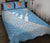 Fiji Tapa Rugby Quilt Bed Set Version Style You Win - Blue Blue - Polynesian Pride