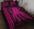 Hawaii Octopus KaKau Polynesian Quilt Bed Set - Pink - Polynesian Pride