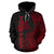 Tokelau Polynesian Custom Hoodie Coconut Red - Polynesian Pride