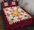 Hawaiian Quilt Bed Set Pineapple Pattern - Pink - Polynesian Pride