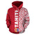 Tahiti All Over Hoodie Polynesian Shoulder Style - Polynesian Pride