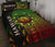 Hawaii Quilt Bed Set - Hawaii Seal Rocket Style (Reggae) Black - Polynesian Pride