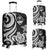 Guam Polynesian Luggage Covers - White Tentacle Turtle White - Polynesian Pride