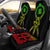 Papua New Guinea Car Seat Covers - Papua New Guinea Coat Of Arms Polynesian Tribal Reggae Universal Fit Reggae - Polynesian Pride