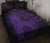 Hula Girl Hibiscus Map Quilt Bed Set - Purple - Polynesian Pride