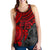 Vanuatu Polynesian Women's Racerback Tank - Red Turtle - Polynesian Pride