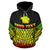 Pohnpei Polynesian Custom Hoodie Reggae Pride Map nd Seal - Polynesian Pride