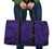 Polynesian Maori Lauhala Violet Hawaii Travel Bag Travel Bag One size Violet - Polynesian Pride