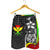 Polynesian Hawaii Men Shorts Reggae - Turtle with Hook - Polynesian Pride