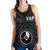 Yap Women's Racerback Tank - Yap Seal With Polynesian Tattoo Style - Polynesian Pride