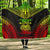 Papua New Guinea Polynesian Chief Hooded Blanket - Reggae Version Hooded Blanket Reggae - Polynesian Pride