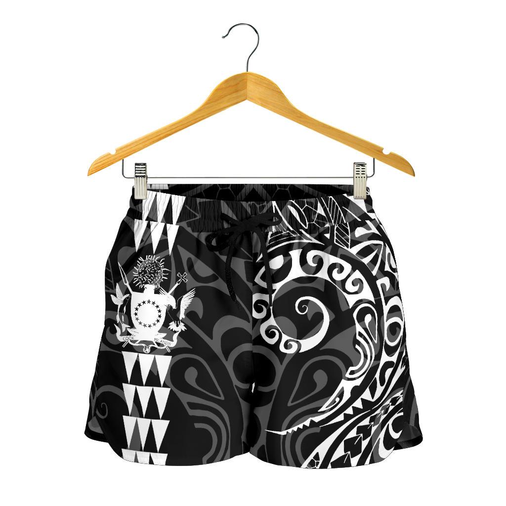 Cook Islands Polynesian Women'S Shorts 01 Women White - Polynesian Pride