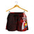 Tonga Polynesian Women's Shorts - Coat Of Arm With Hibiscus - Polynesian Pride