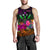 Kosrae Personalised Men's Tank Top - Summer Hibiscus - Polynesian Pride