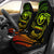 Polynesian Hawaii Car Seat Covers - Reggae Tribal Wave Universal Fit Reggae - Polynesian Pride